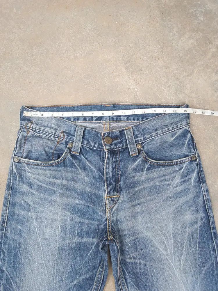Levi's Vintage Levi's Jeans 502 Distressed Straight Leg Denim 32x32 Size US 32 / EU 48 - 5 Thumbnail