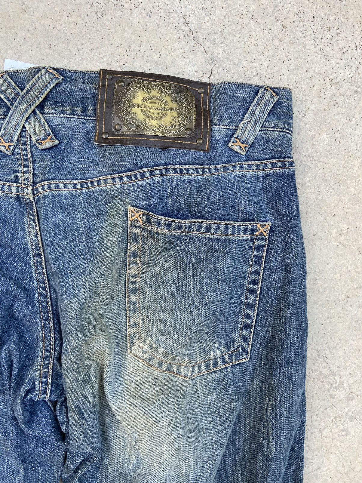 Dolce & Gabbana D&G jeans distressed Dolce Gabbana Size US 38 / EU 54 - 7 Thumbnail