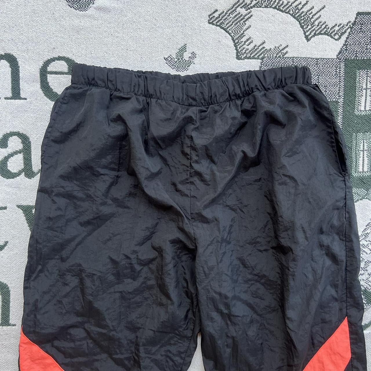 Vintage Vintage Y2K/2000s Baggy Black Striped Essential Track Pants! Size US 34 / EU 50 - 4 Thumbnail