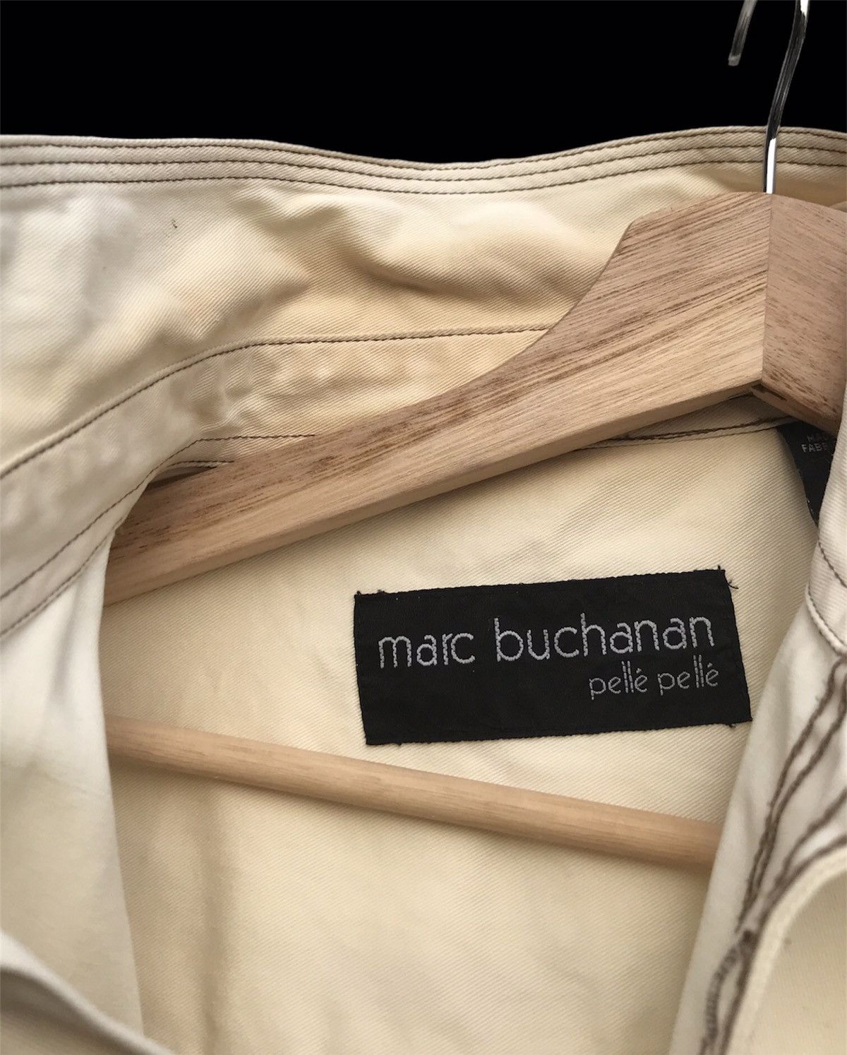 Marc Buchanan × Pelle Pelle × Vintage Vintage Pelle Pelle Sport USA by Marc Buchanan Thick Shirt Size US L / EU 52-54 / 3 - 16 Thumbnail
