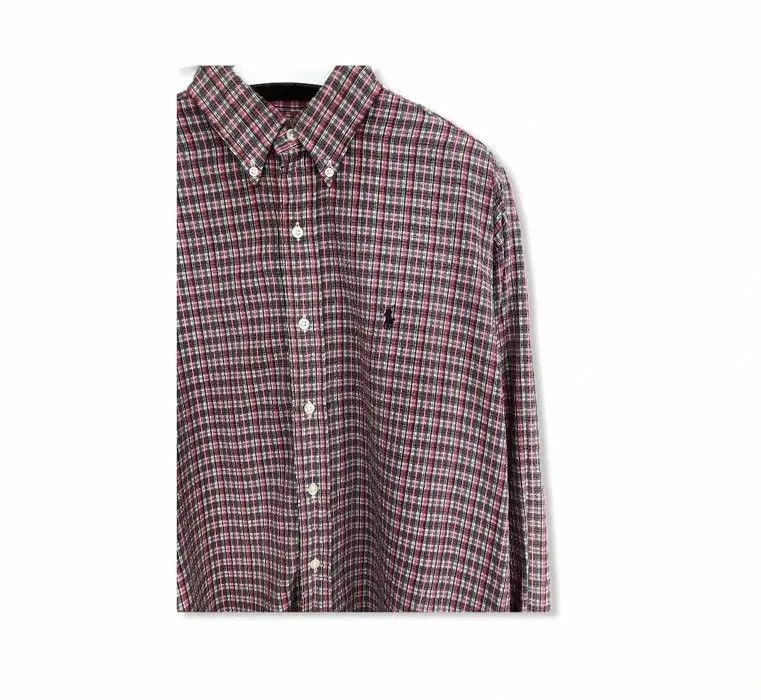 Polo Ralph Lauren Polo Ralph Lauren Small Pony Plaid Button Up Shirt Oversized Size US M / EU 48-50 / 2 - 2 Thumbnail