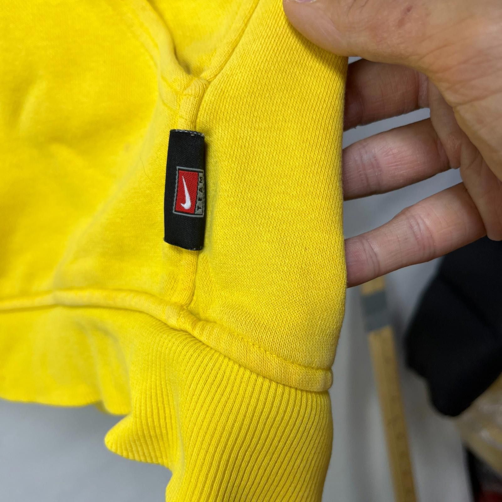 Nike Vintage Nike Middle Swoosh Michigan Wolverines Hoodie 2XL Size ONE SIZE - 5 Thumbnail