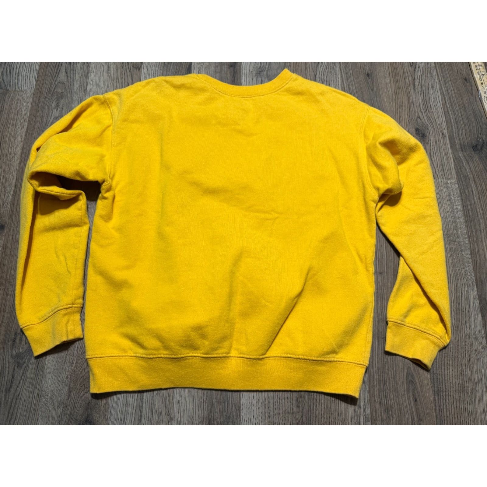 Peanuts VINTAGE Peanuts Sweater Womens Medium Yellow Black White Crewneck Pullover Size M / US 6-8 / IT 42-44 - 2 Thumbnail