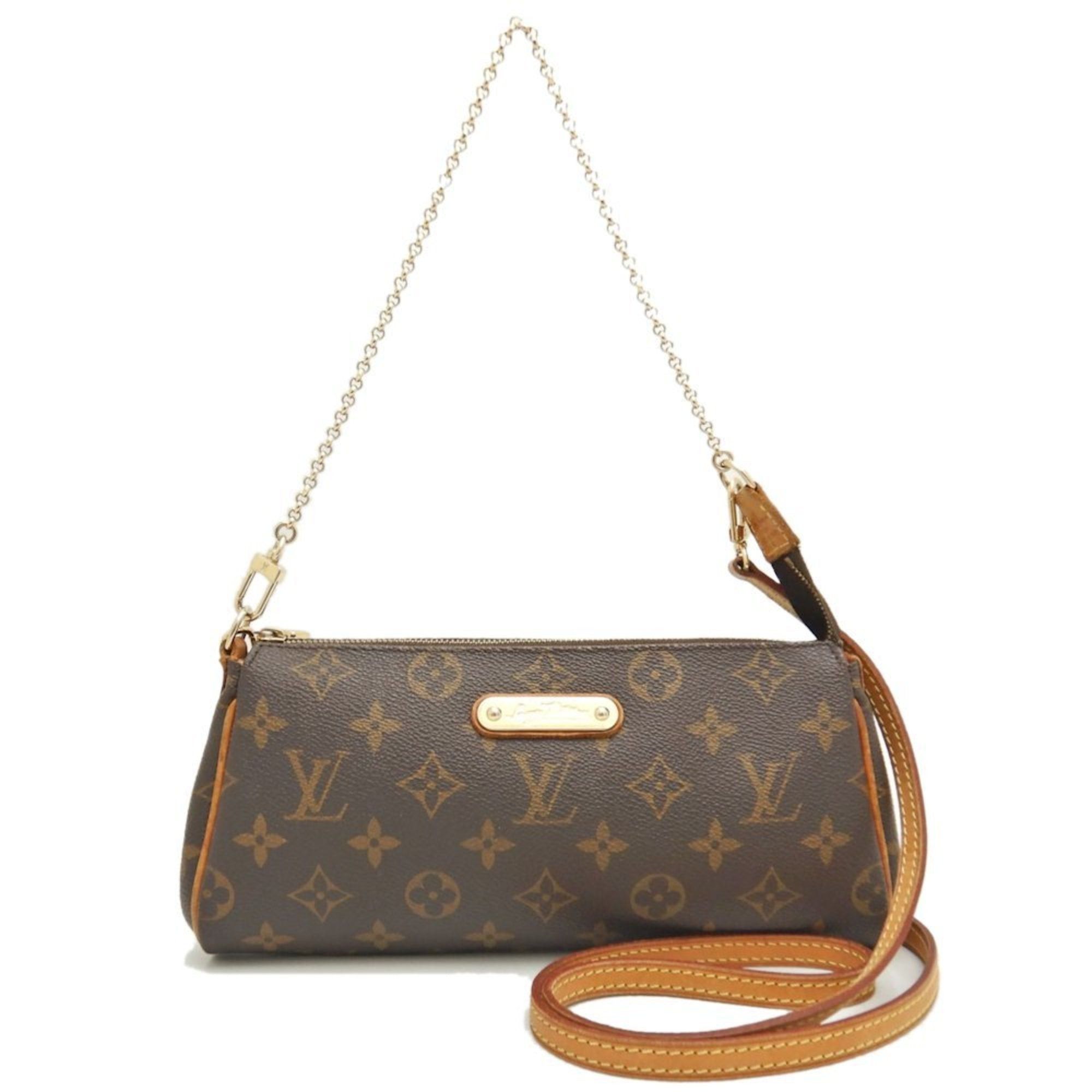 image of Louis Vuitton Monogram Eva M95567 Shoulder Bag Brown 251560, Women's