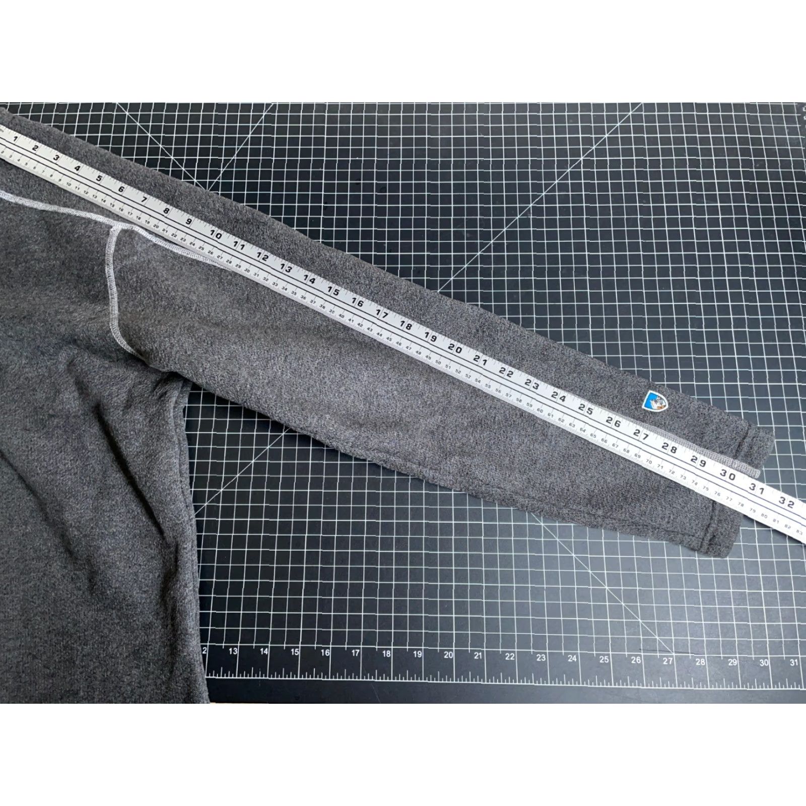 Vintage Kuhl Alfpaca Fleece Pullover Sweater Men XL Dark Gray 1/4 Zip Sherpa Collar 90s Retro Nature Casual Knit Style Pullover Mens Sweater Size US XL / EU 56 / 4 - 7 Thumbnail