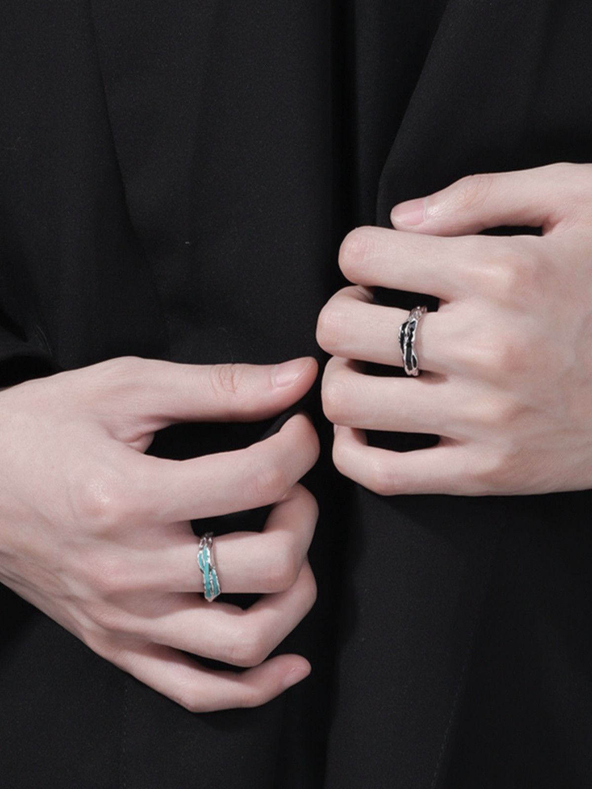 Jewelry Matchless Jewelry Rings Open Size Chrome Ring (Size 7-13) Size ONE SIZE - 5 Thumbnail