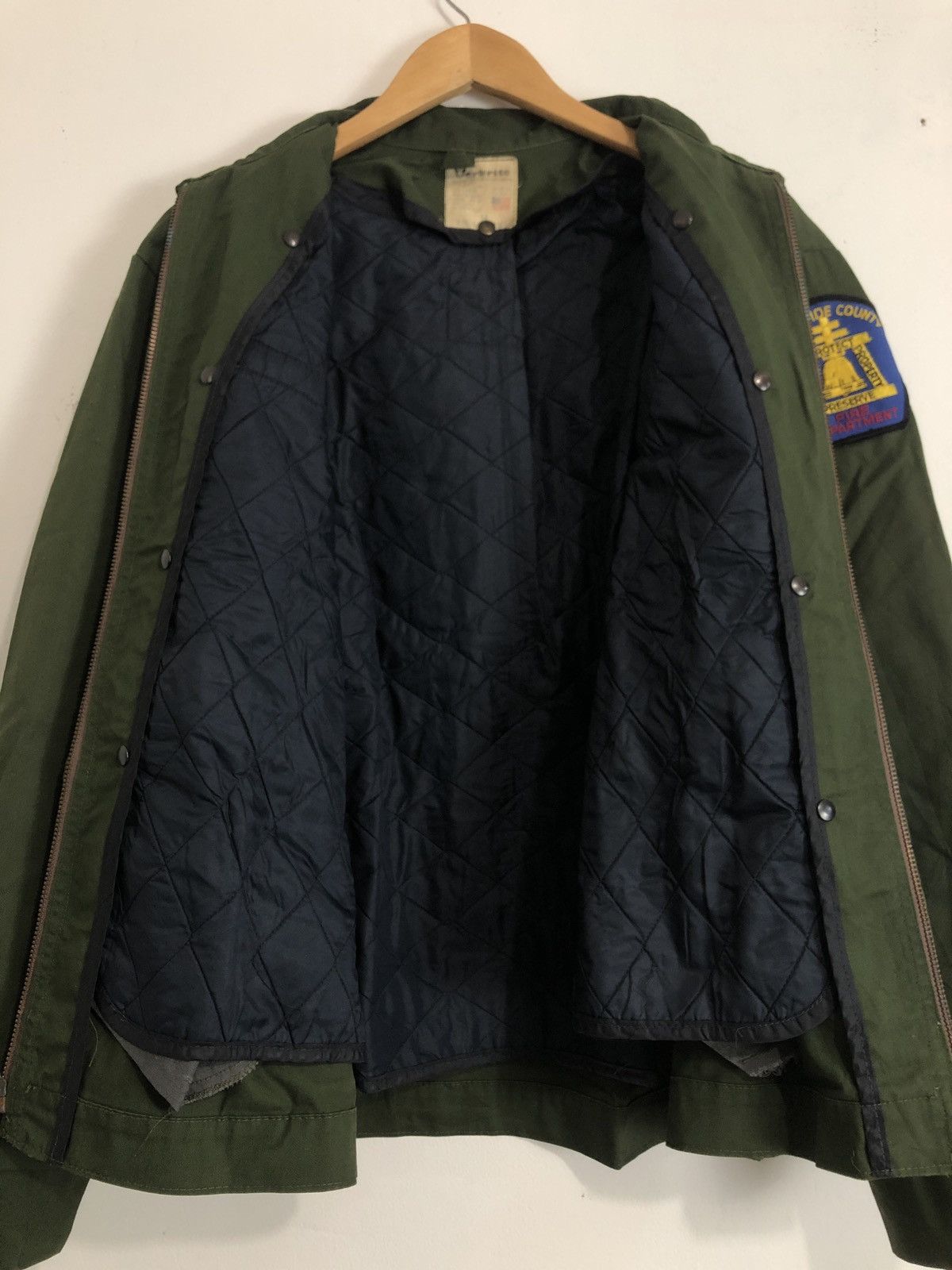 Vintage Vintage Workrite Firefighter Work Jacket Size US XL / EU 56 / 4 - 4 Thumbnail