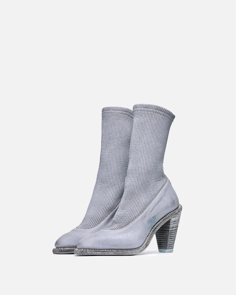 Guidi o1s1v1r1oon0825 Mn06e Kangaroo Leather High Heel in Grey Size US 7 / IT 37 - 5 Thumbnail