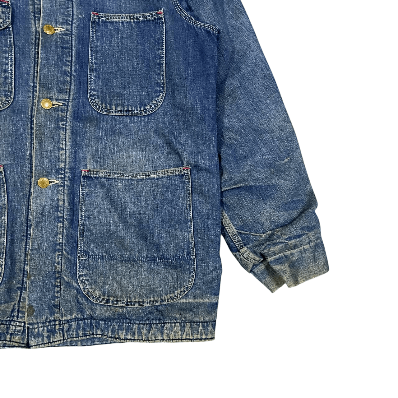 Sears Vintage 50's Sears Blanket Lined Denim Chore Jacket Size US M / EU 48-50 / 2 - 4 Thumbnail