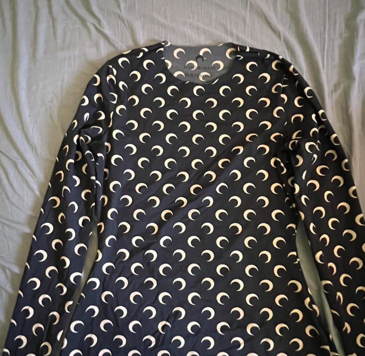 Marine Serre Marine Serre Fitted Moon Print Top | Grailed