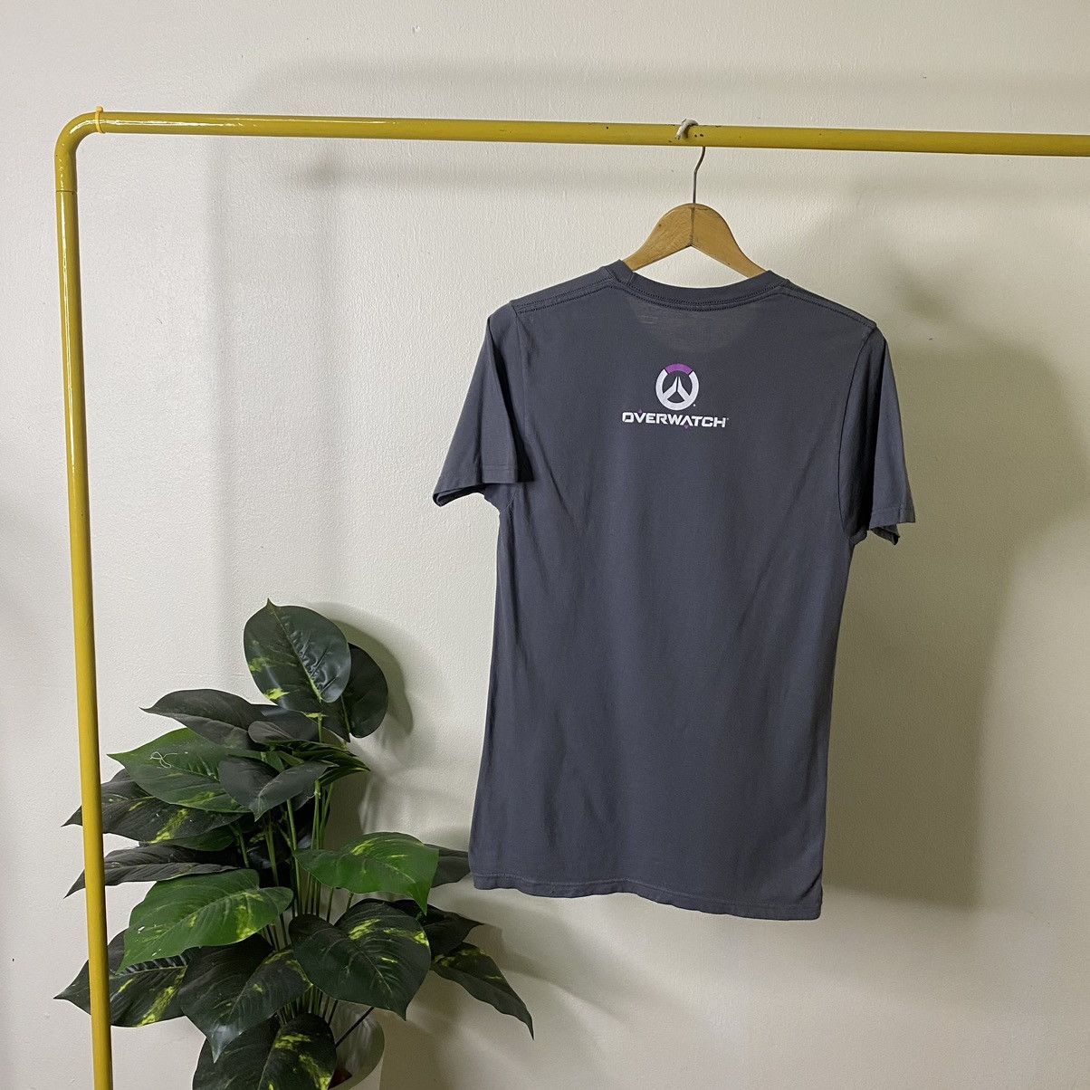 Vintage Y2K Overwatch by Blizzard Entertainment Games Promo Tee Size US S / EU 44-46 / 1 - 4 Thumbnail