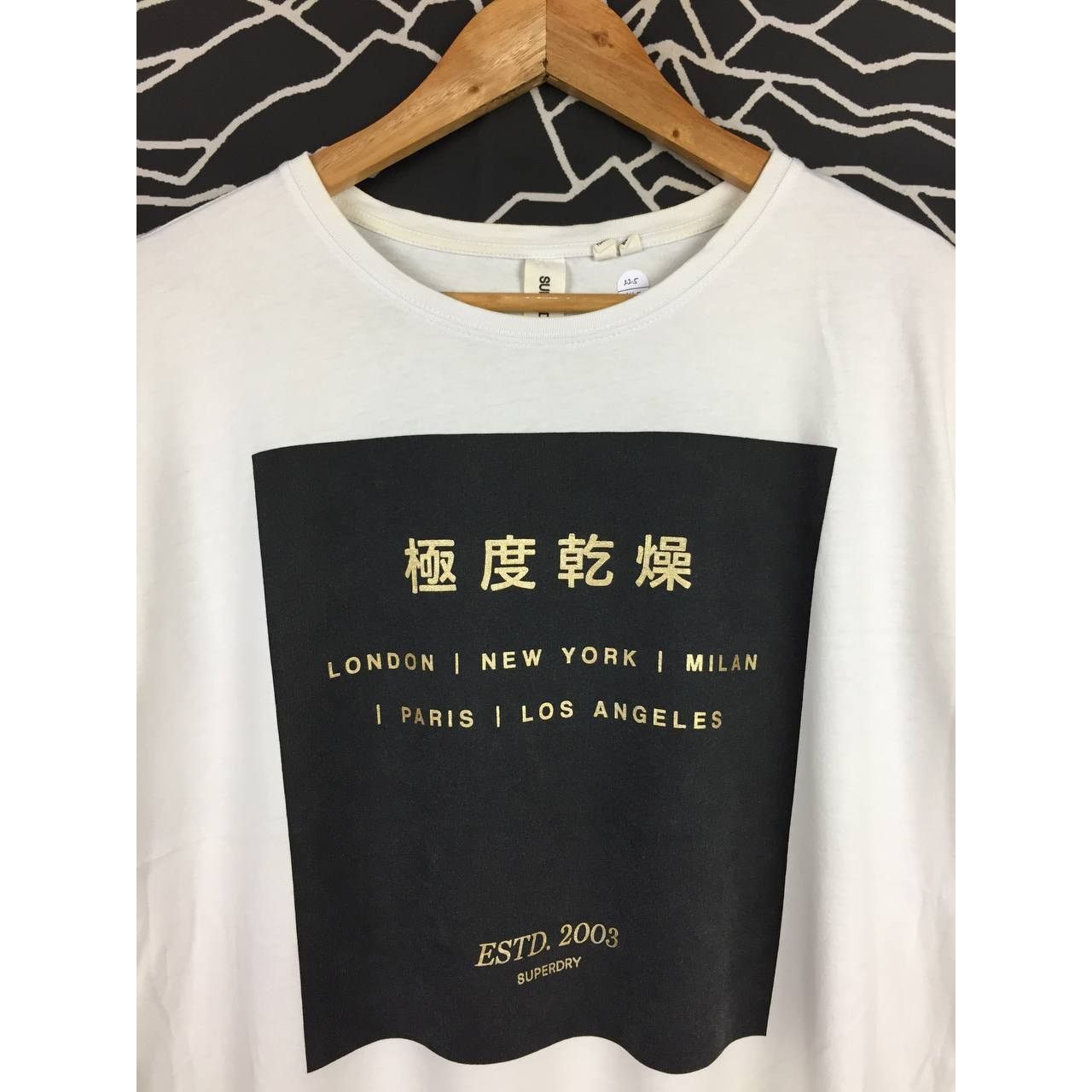 Superdry × Vintage Superdry Premium Brand Box Logo City Series Tee Size US L / EU 52-54 / 3 - 3 Thumbnail