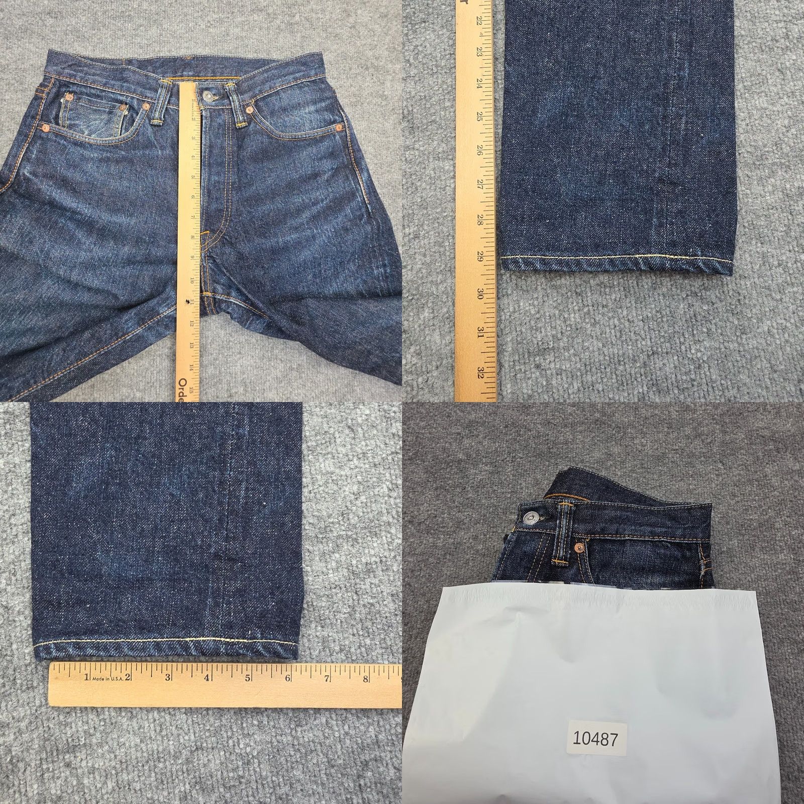 Vintage Samurai Jeans Jeans Regular 28 29 Dark Raw Silk? Size US 28 / EU 44 - 10 Thumbnail