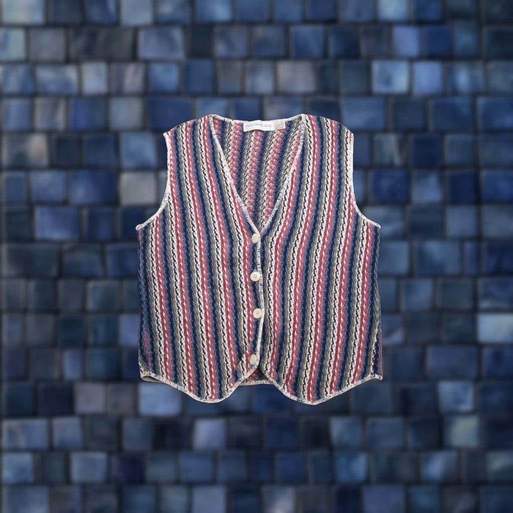 Vintage VINTAGE Paris Sweater Vest Shirt? Size M / US 6-8 / IT 42-44 - 1 Thumbnail
