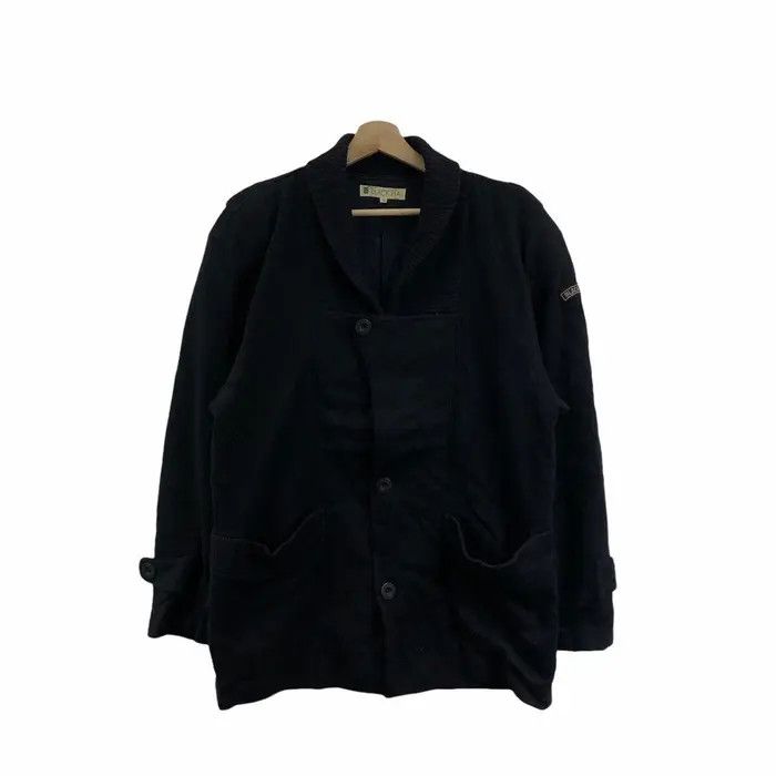 Vintage Vintage BLACK PIA SPORT Motorsport Racing Coat Trench Parka Size US L / EU 52-54 / 3 - 1 Thumbnail