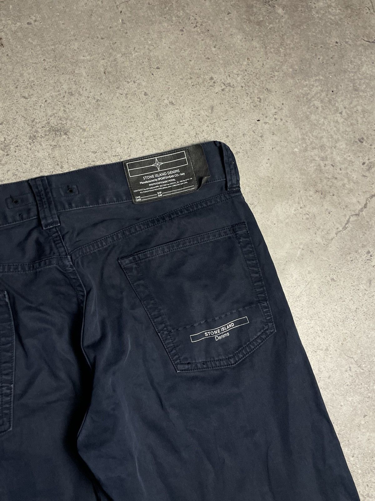 Stone Island Vintage Stone Island Denim Pants Jeans Rare Size US 32 / EU 48 - 2 Thumbnail