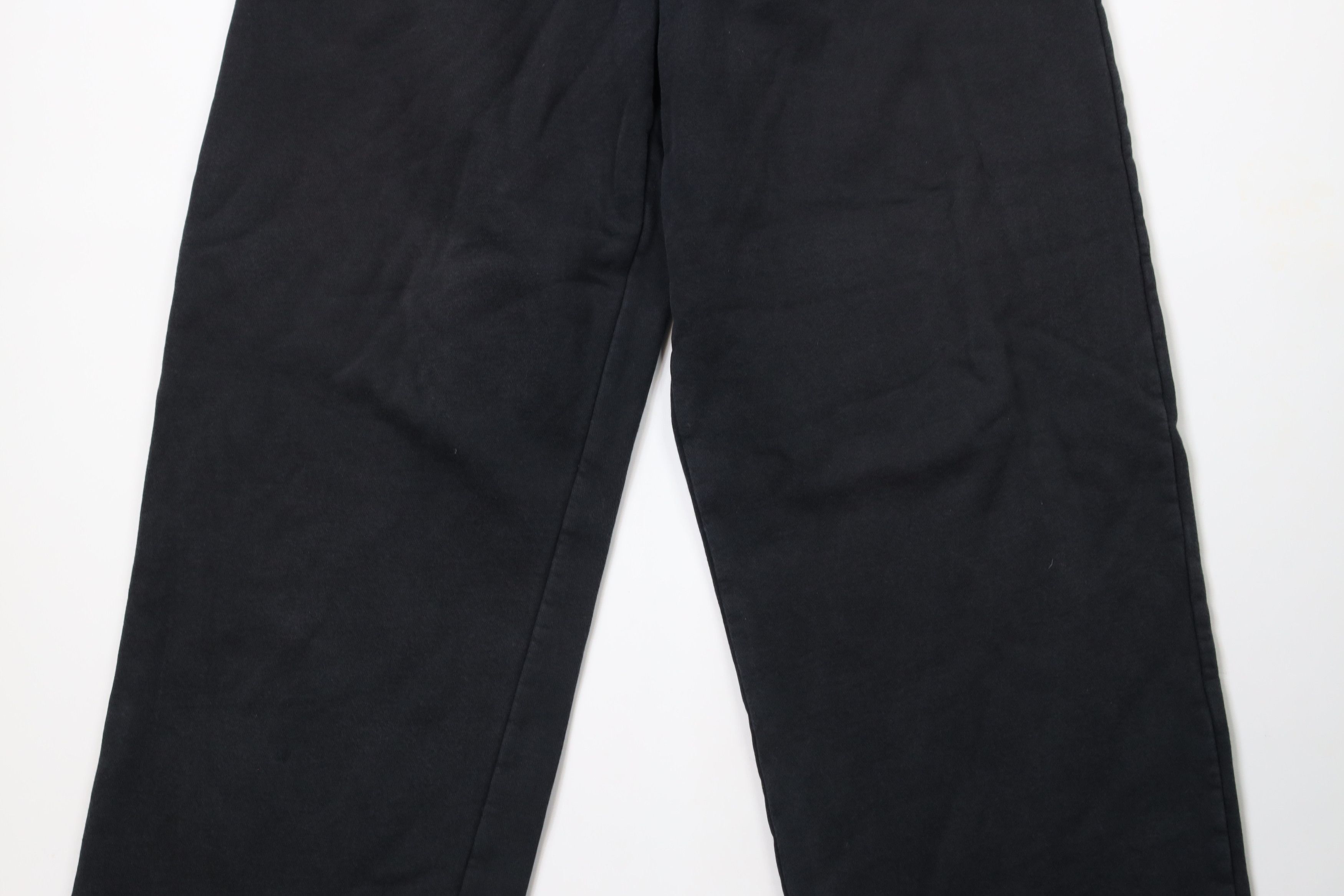 Russell Athletic × Vintage Vintage Y2K Russell Athletic Heavyweight Sweatpants Black Size US 38 / EU 54 - 3 Thumbnail