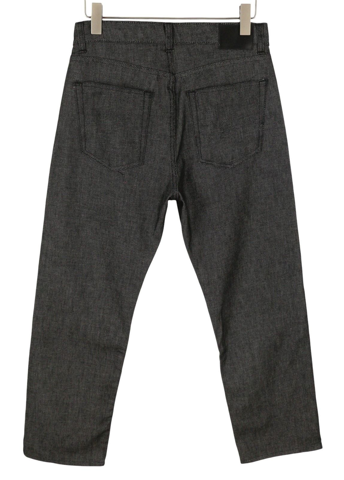 R13 BOYFRIEND 26 Vintage Grey Cropped Zip Denim 87803 Size 26" / US 2 / IT 38 - 2 Thumbnail