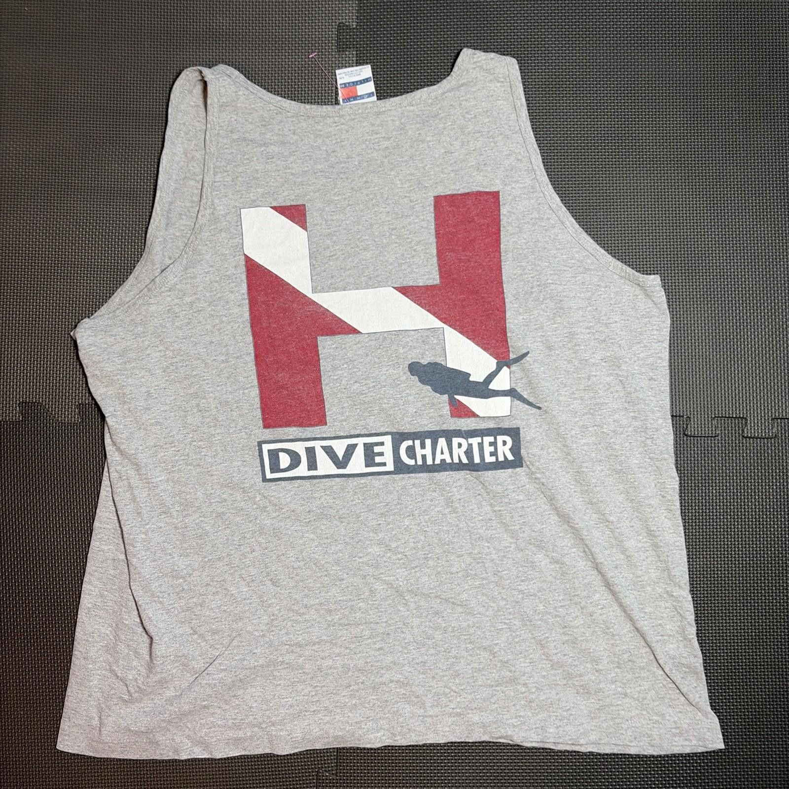 Tommy Hilfiger Vintage 90s Tommy Hilfiger Athletics Tank Top XL Gray Mens Size US XL / EU 56 / 4 - 1 Thumbnail