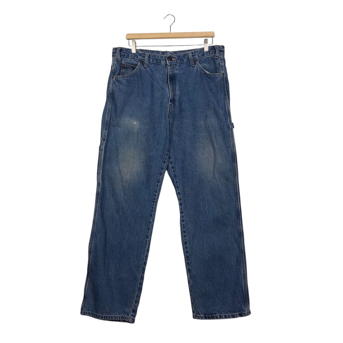 Japanese Brand 📌Vintage Chore Worker Carpenter Denim Dickies Detroit Size US 36 / EU 52 - 2 Thumbnail