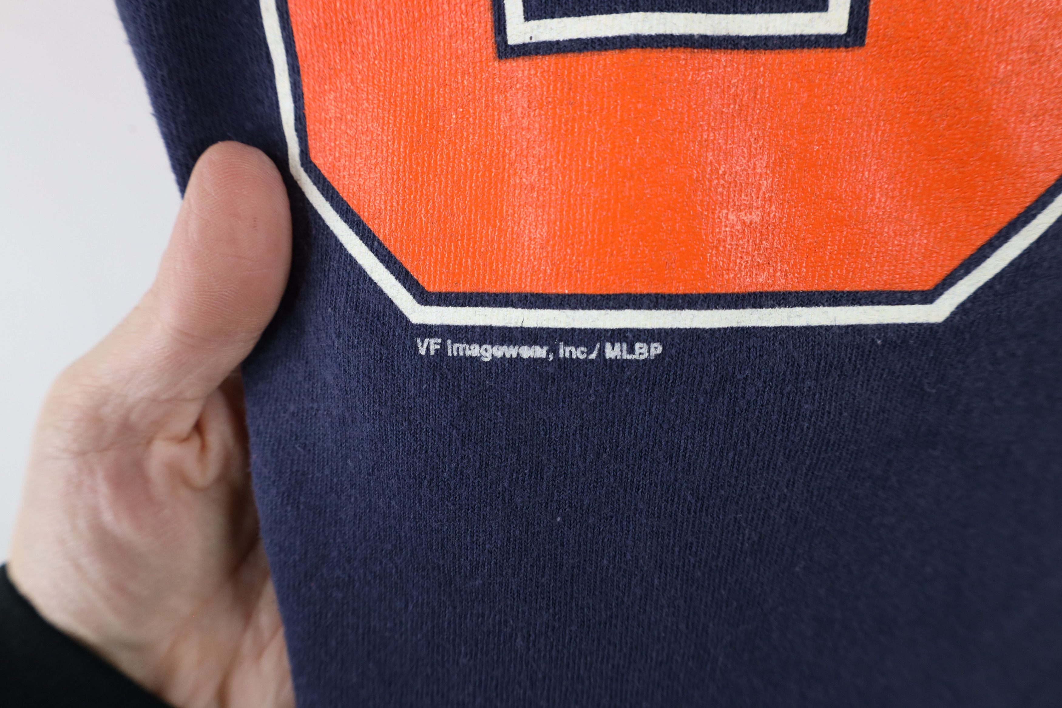 Vintage Vintage Y2K Justin Verlander Detroit Tigers Baseball T-Shirt Size US L / EU 52-54 / 3 - 9 Thumbnail