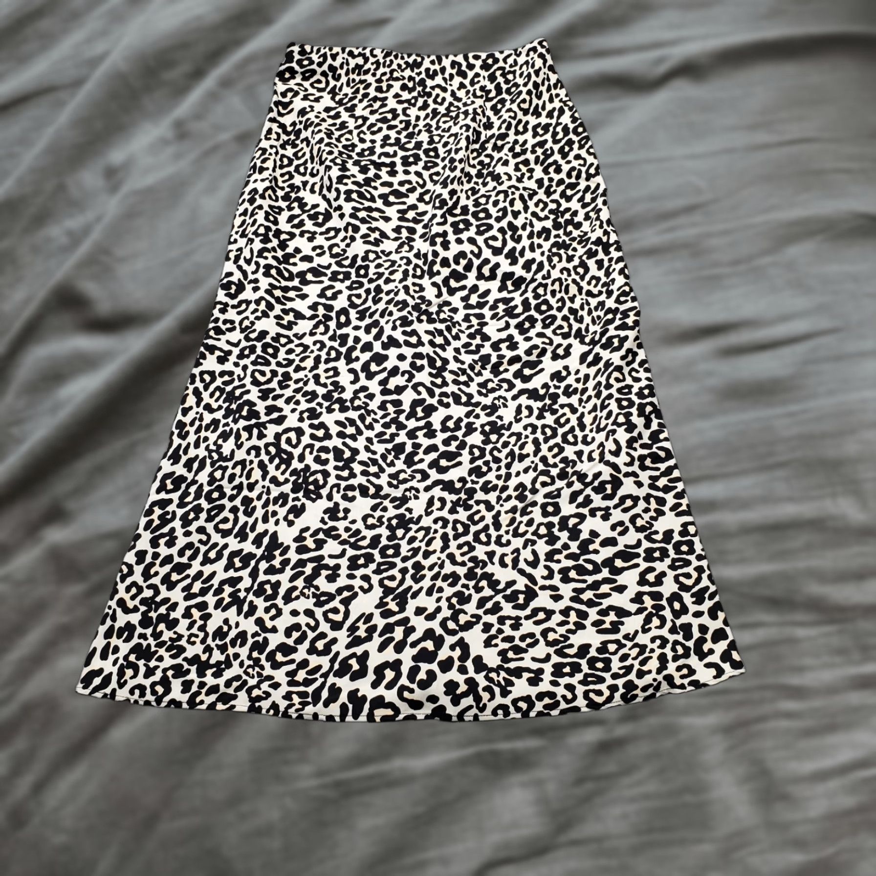 Loft LOFT Womens Size XS Multi Leopard Print A-Line Long Skirt Elastic Waist Pull On Shirt? Size 26" / US 2 / IT 38 - 1 Thumbnail