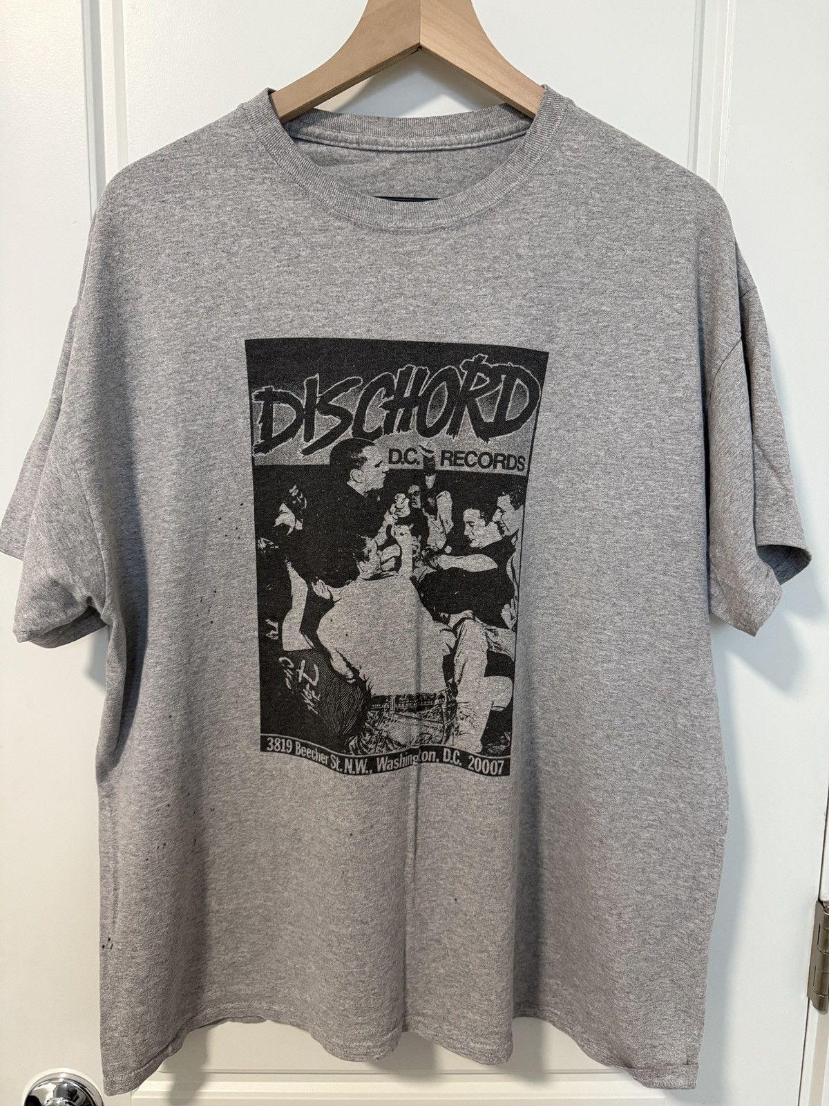Vintage DISCHORD RECORDS Size US XL / EU 56 / 4 - 1 Thumbnail