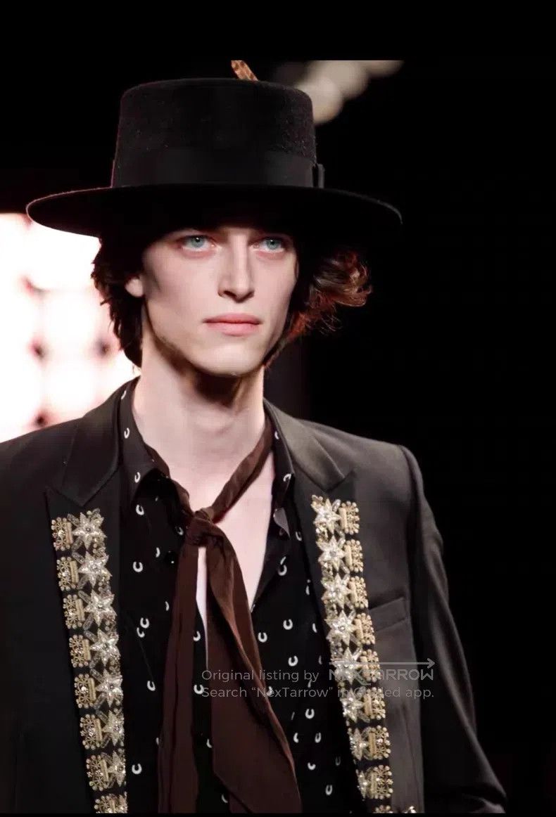 Saint Laurent Paris Saint Laurent Paris Size 38 Silk shirt with horse's hoof c Size US S / EU 44-46 / 1 - 8 Thumbnail