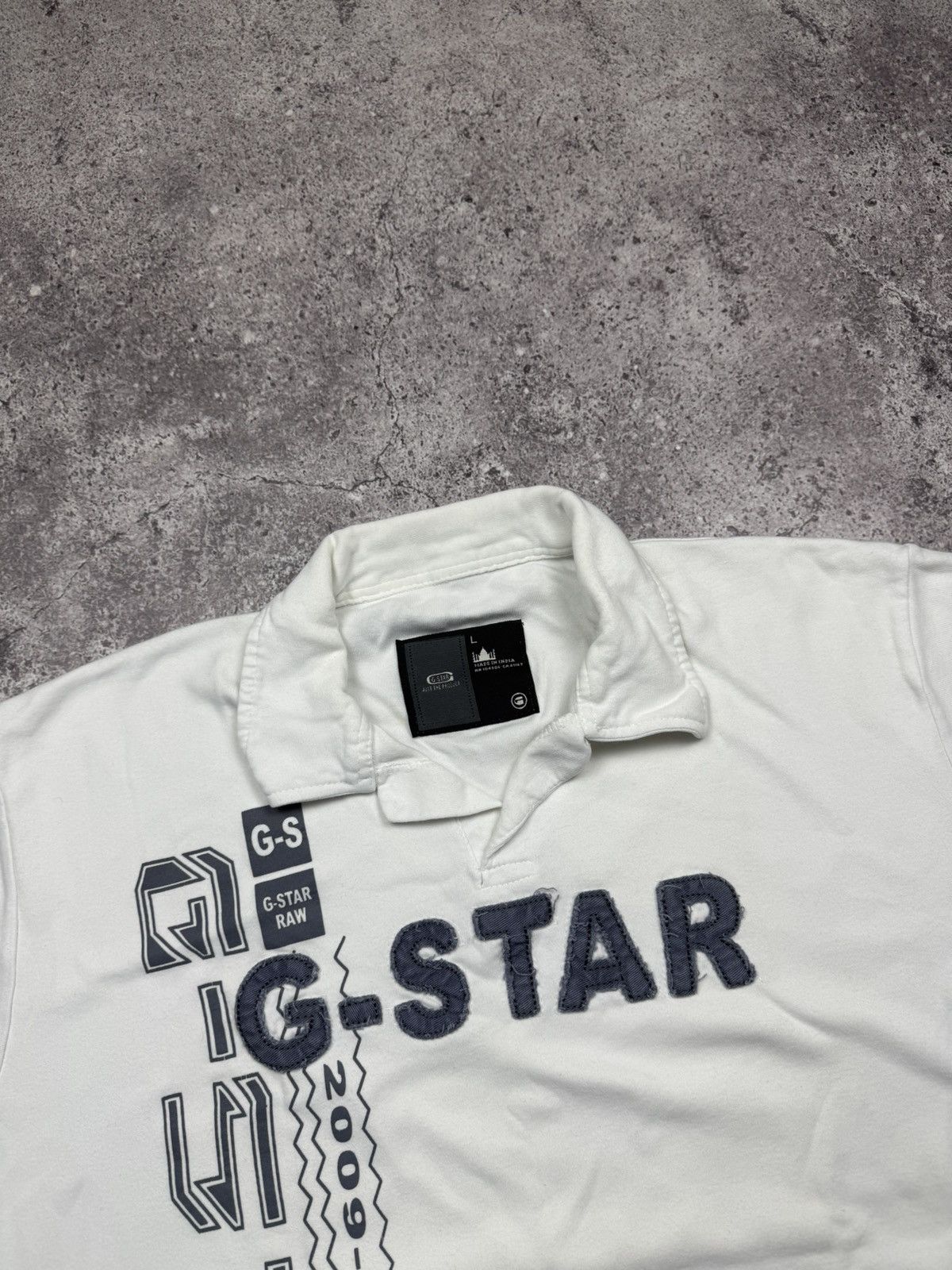 G-Star Vintage G Star Y2K Big Logo Polo T Shirt Junya Watanabe Styl Size US S / EU 44-46 / 1 - 3 Thumbnail