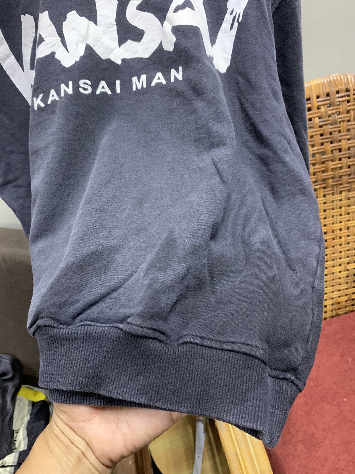 Kansai Yamamoto KANSAI MAN SPELLOUT ICONIC LOGO SWEATSHIRT Size US L / EU 52-54 / 3 - 4 Thumbnail