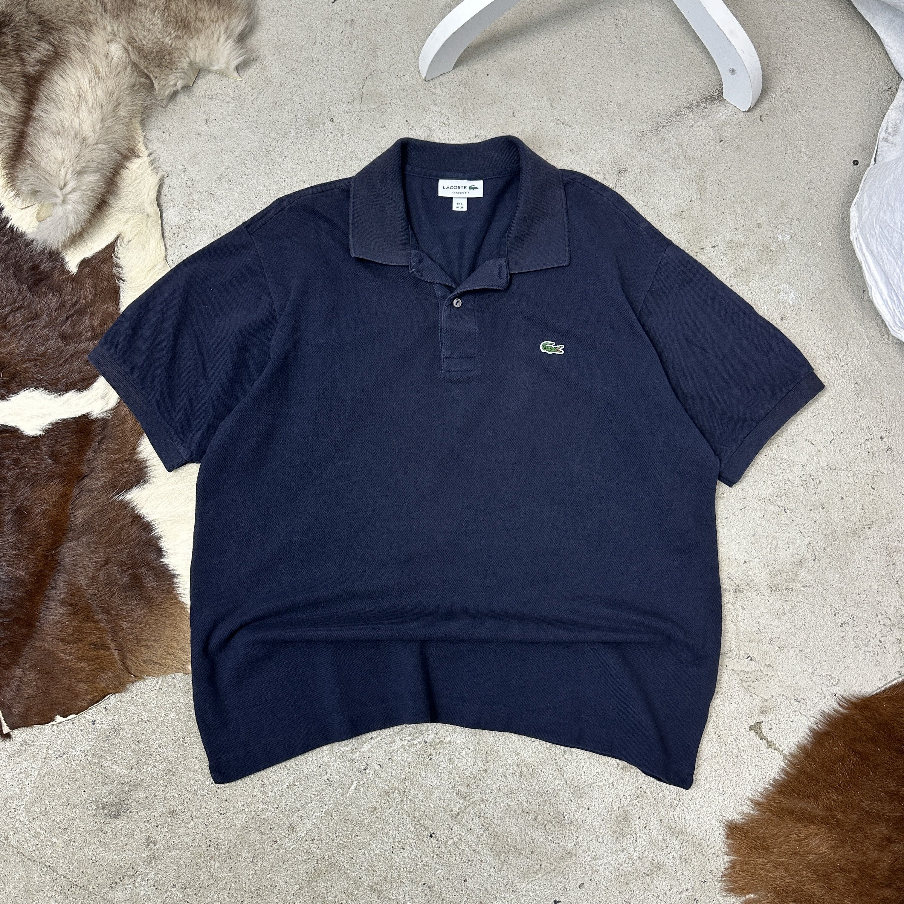 Lacoste Vintage Sporty Streetwear Lacoste Polo T-shirt Y2K Size US XL / EU 56 / 4 - 1 Thumbnail