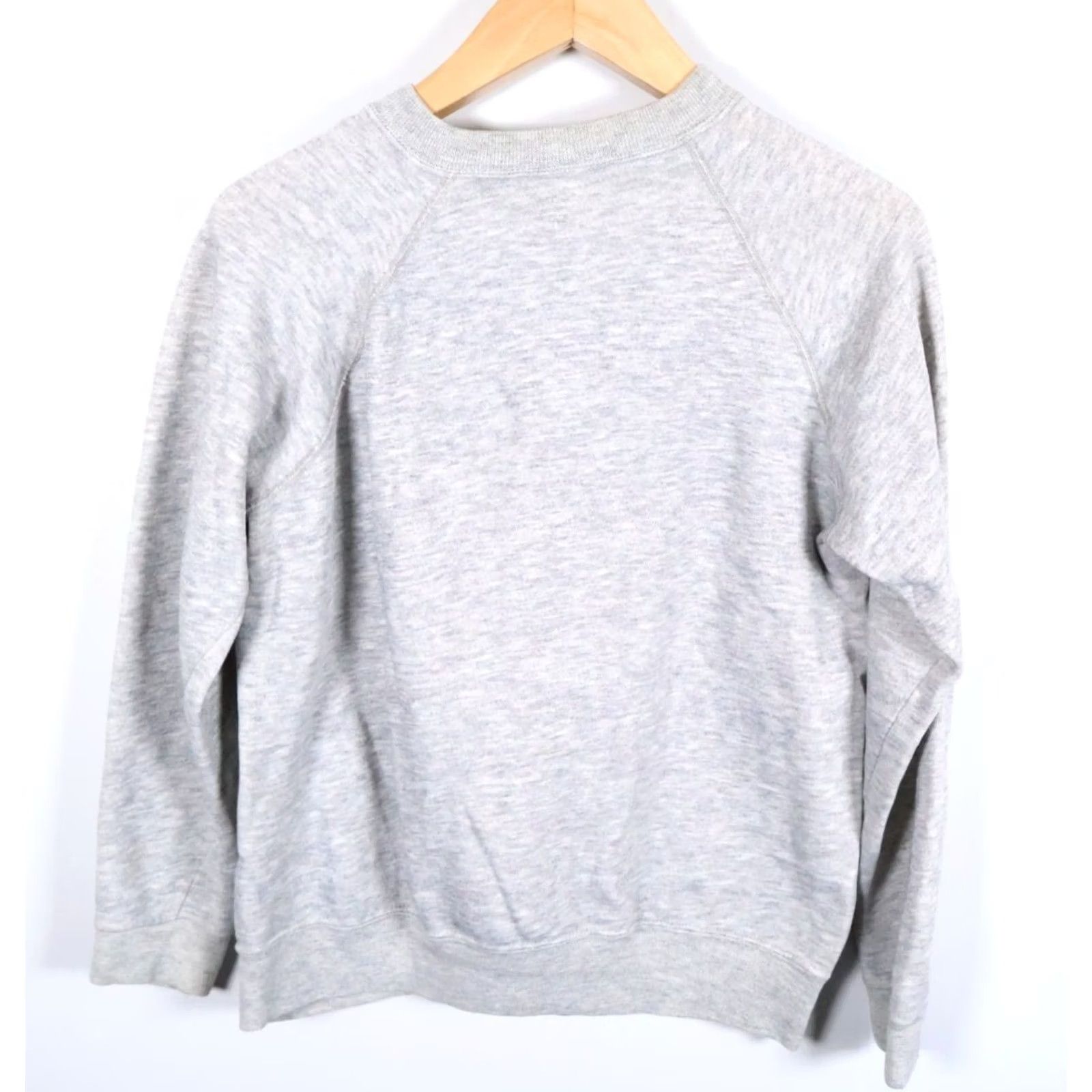 Vintage VINTAGE Bassett Walker Sweatshirt Men's XL Gray 80s Bunny Rabbit Graphic Crew Neck Raglan Sleeve Lightweight Fleece VTG Size US L / EU 52-54 / 3 - 2 Thumbnail