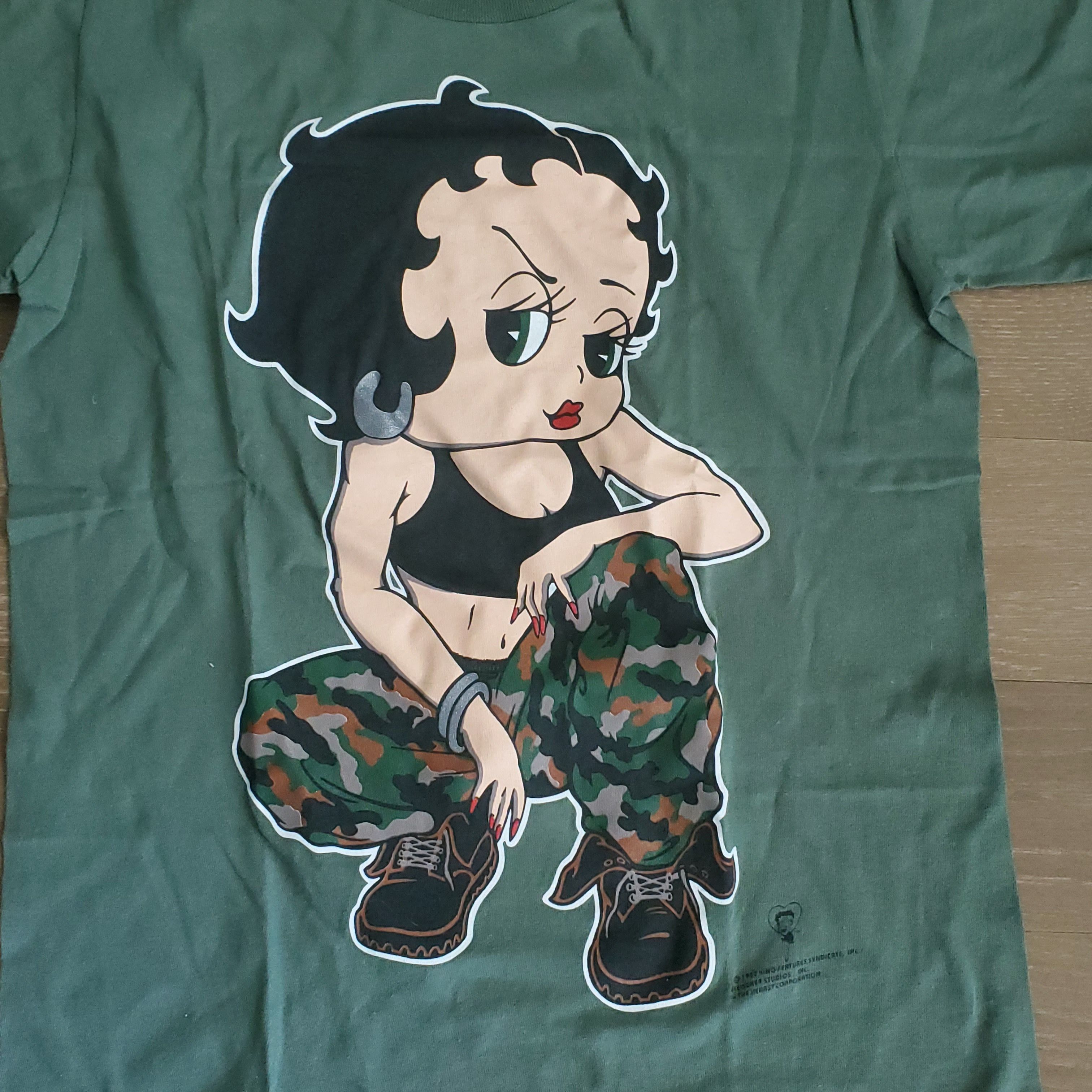 Changes Vintage 90s Betty Boop Girls Rule Single Stitch T-Shirt M 97 Size US M / EU 48-50 / 2 - 2 Thumbnail
