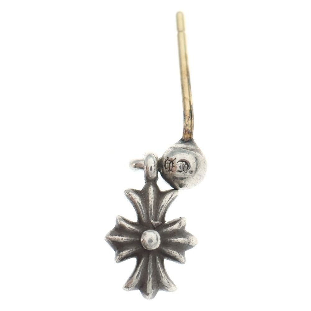 Chrome Hearts Tiny E CH Plus Drop Earring Silver