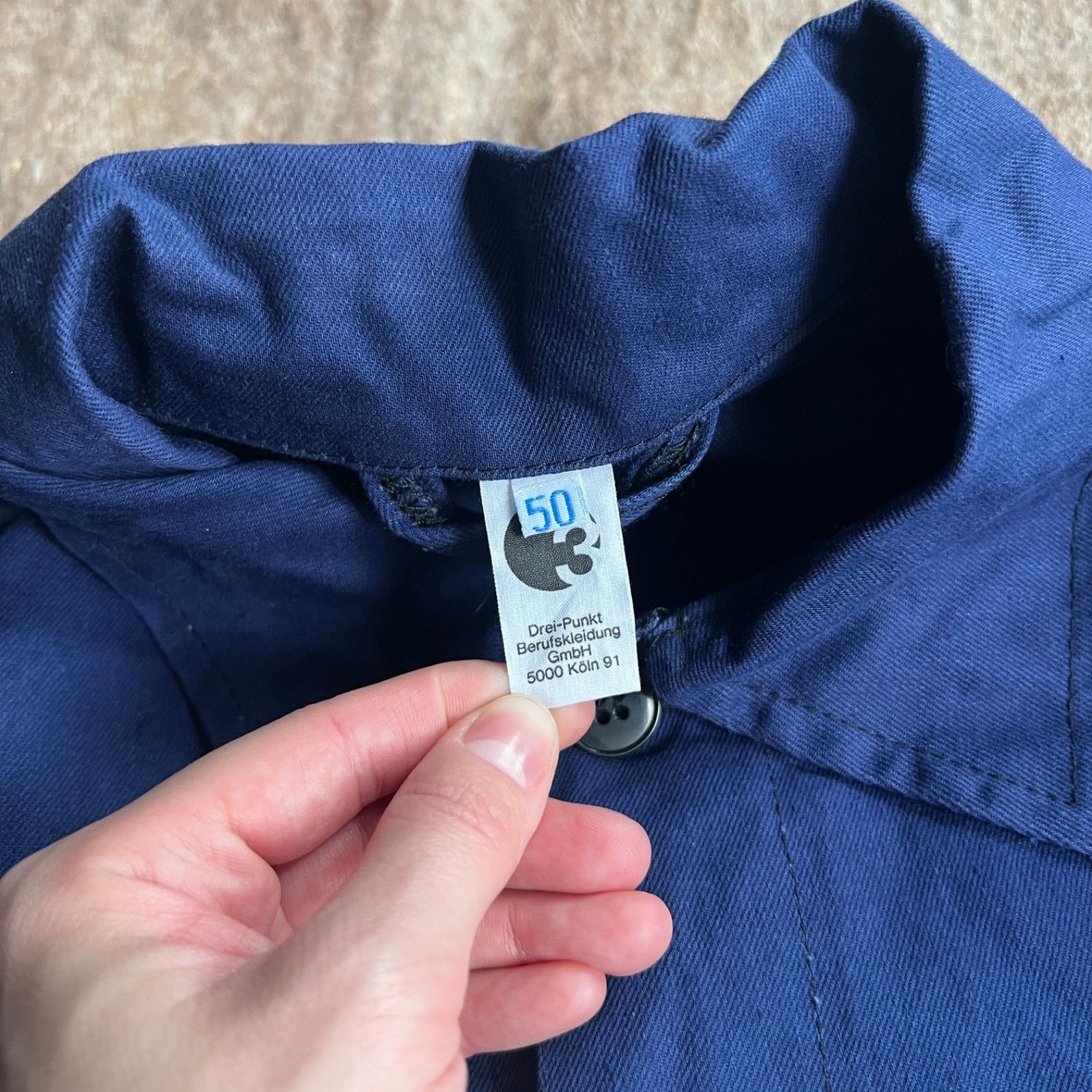 Vintage Vintage French Workwear Cotton Chore Utility Jacket 9758AC Size US M / EU 48-50 / 2 - 3 Thumbnail