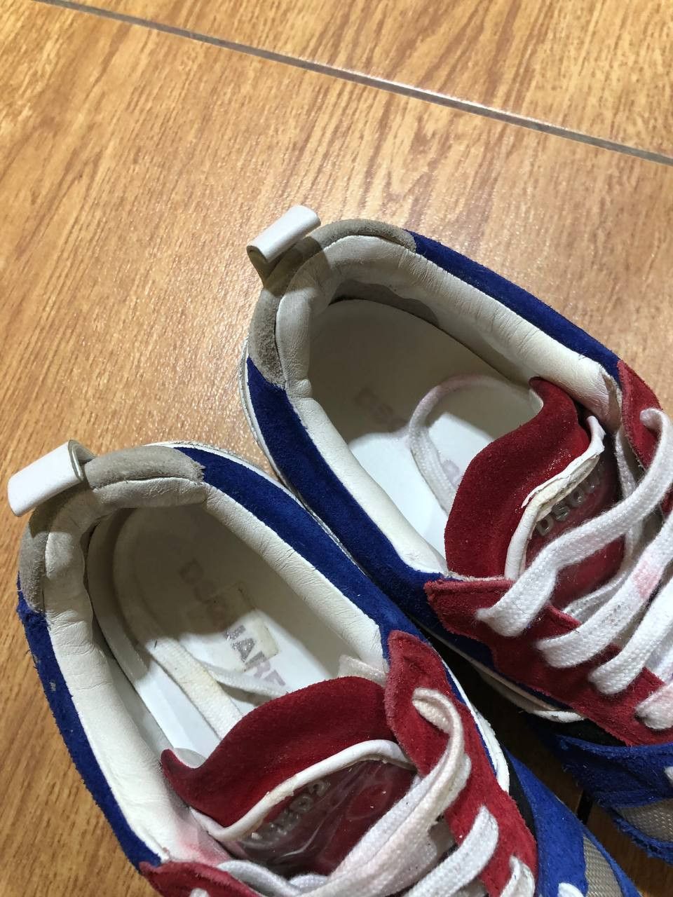 Dsquared2 Dsquared2 Multicolor Suede & Mesh Dean Sneakers Size US 6 / IT 36 - 20 Thumbnail