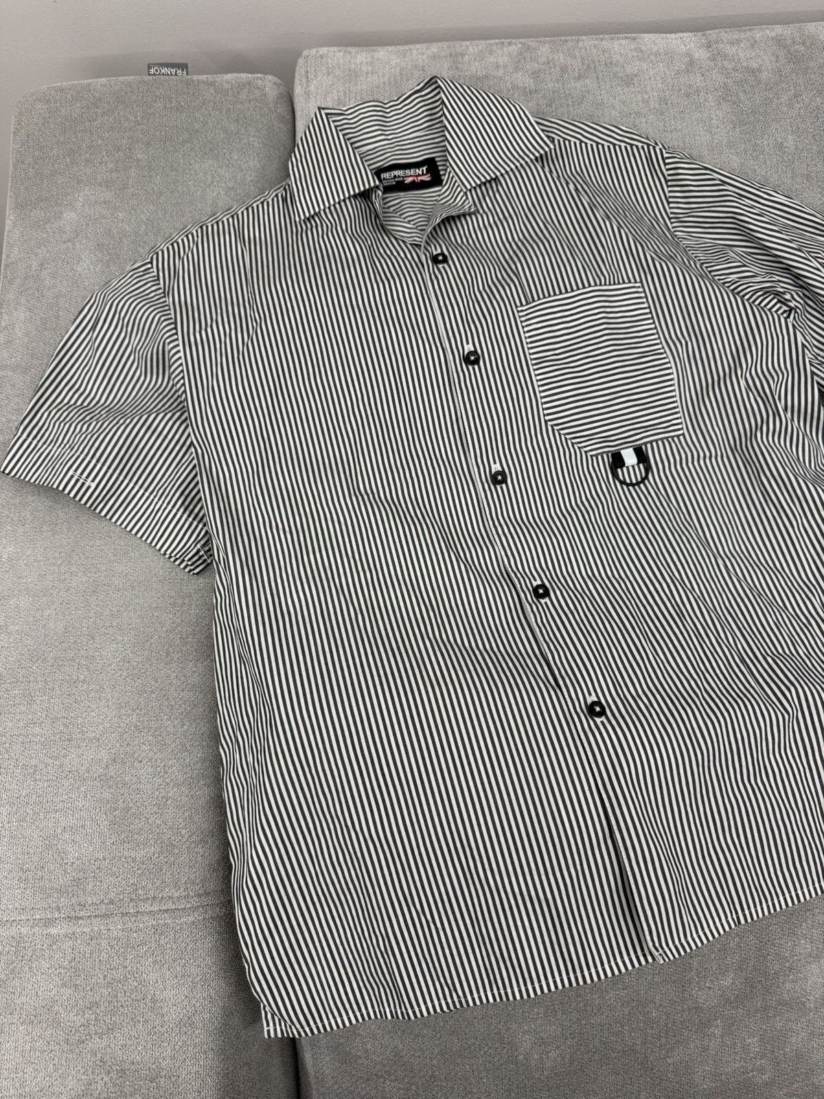Represent Clo. Represent Work Stripe Shirt Size US M / EU 48-50 / 2 - 3 Thumbnail