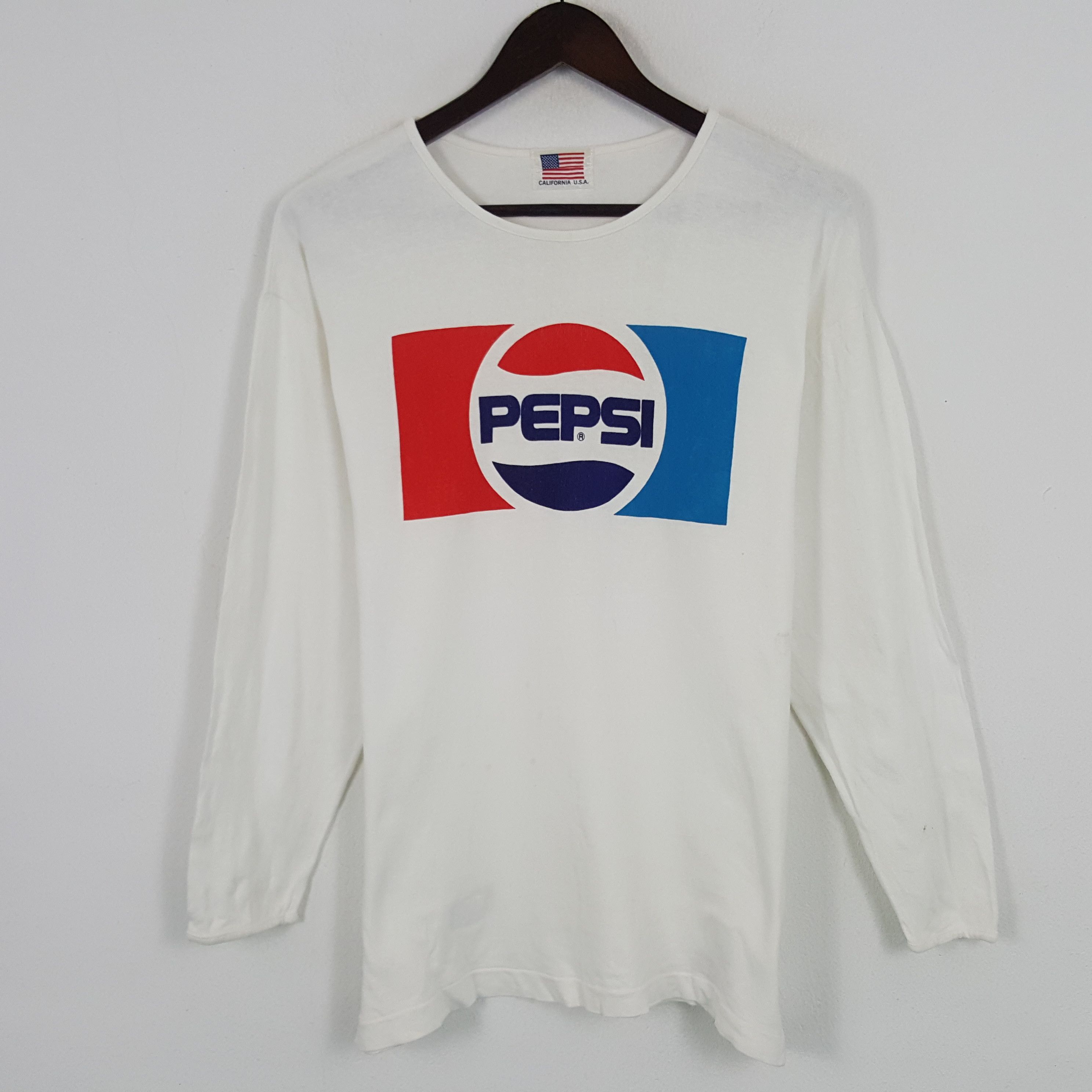 Pepsi × Vintage Vintage Pepsi Big Logo Tshirt Size US M / EU 48-50 / 2 - 1 Thumbnail