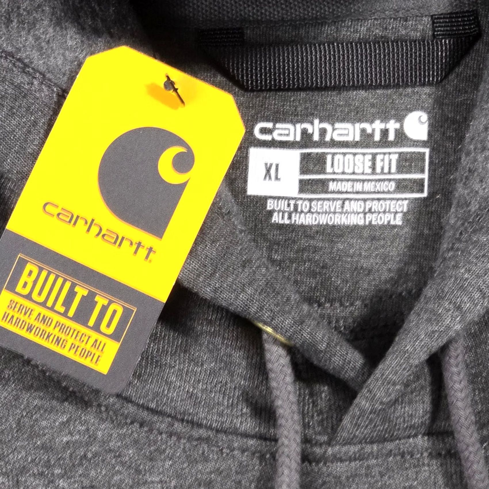 Carhartt Carhartt Hoodie Mens XL Gray Fleece Sweatshirt Outdoor Sweater Extra Large NWT Size US XL / EU 56 / 4 - 7 Thumbnail