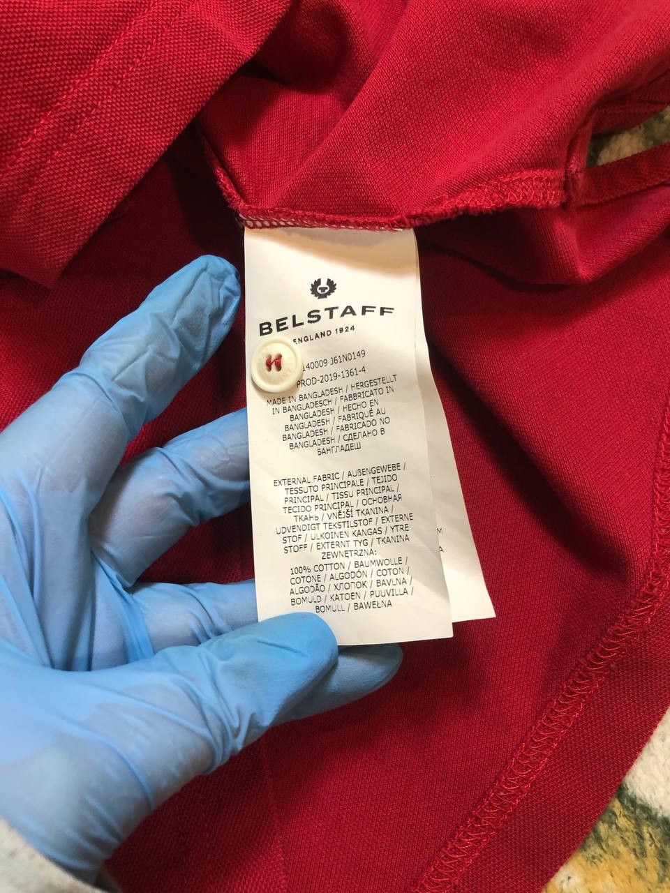 Belstaff Belstaff Polo Shirt Luxury Designer Streetwear England Size US M / EU 48-50 / 2 - 10 Thumbnail