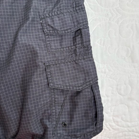Other Men's Black Belted Performance Cargo Shorts Size US 26 / EU 42 - 3 Thumbnail