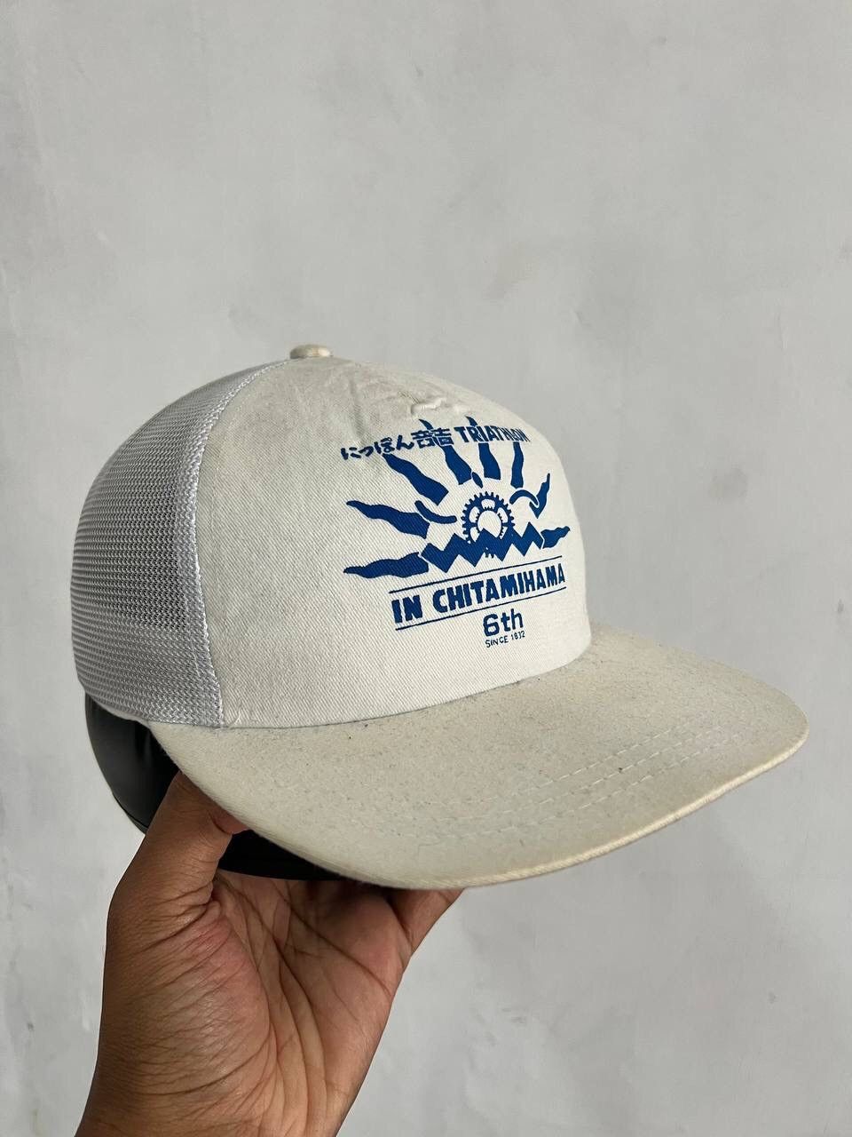 Japanese Brand Triathlon In Chitamihama Trucker Hat Size ONE SIZE - 1 Thumbnail