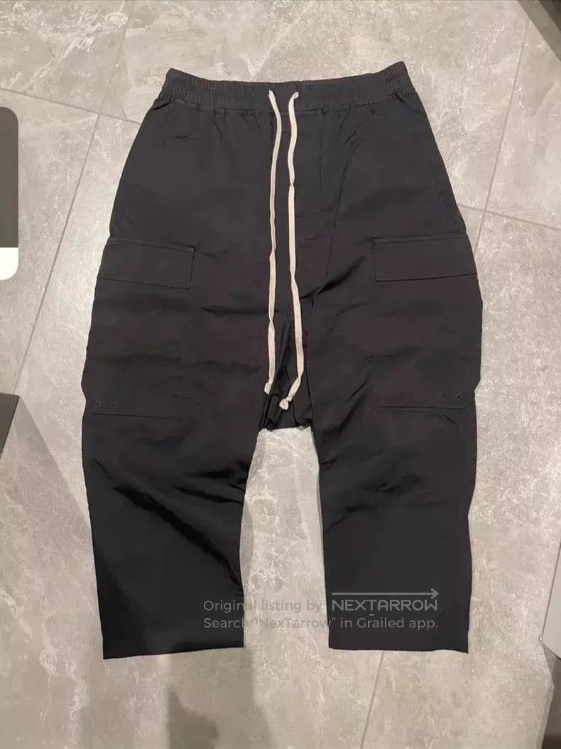 Rick Owens black rick owens cropped summer shorts-dmc. Size US 31 - 1 Thumbnail