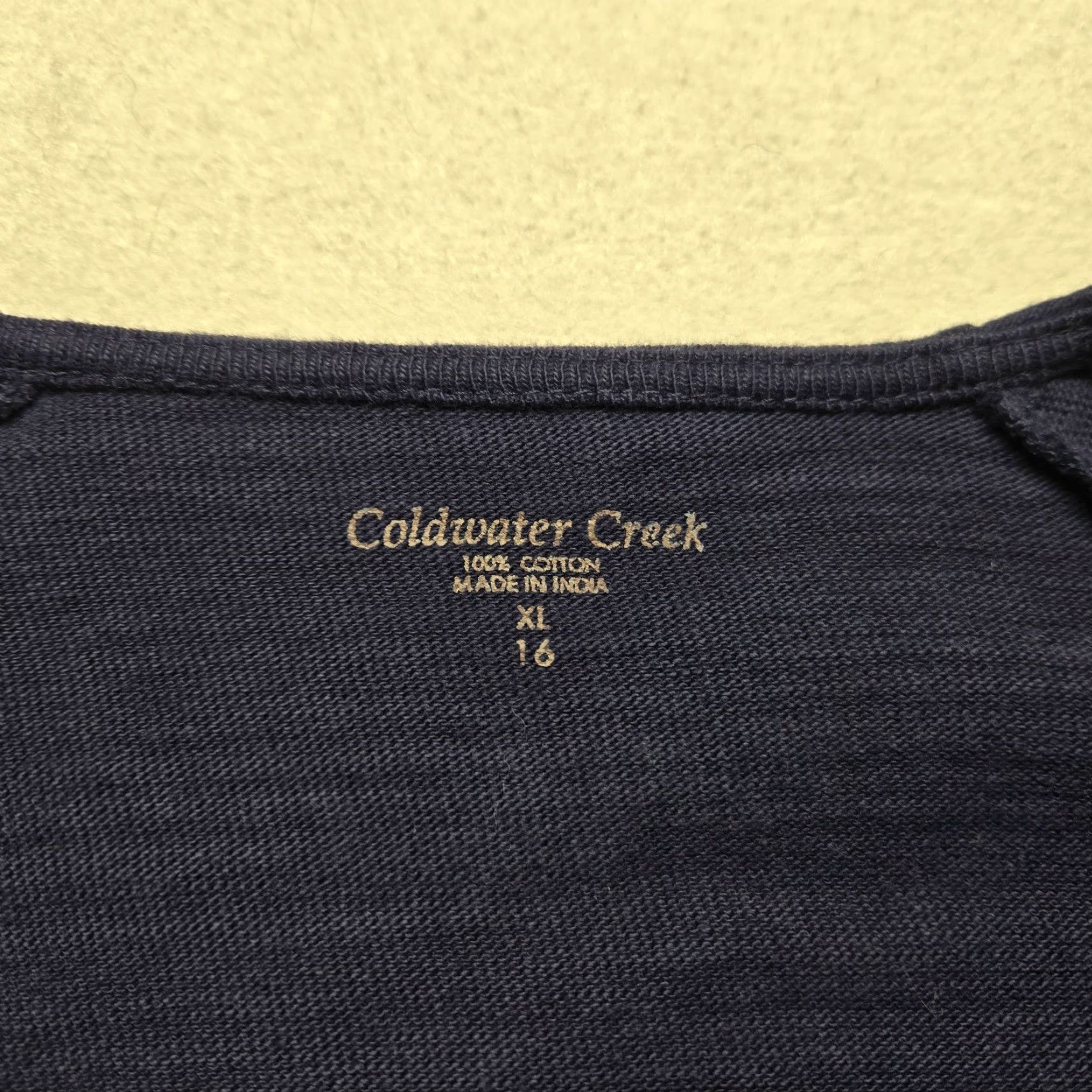 Coldwater Creek Cold Water Creek Sweater Blue XL Women's Long Sleeve Open Cardigan Pullover Knit Winter Fall Spring Vintage: No Size XL / US 12-14 / IT 48-50 - 3 Thumbnail