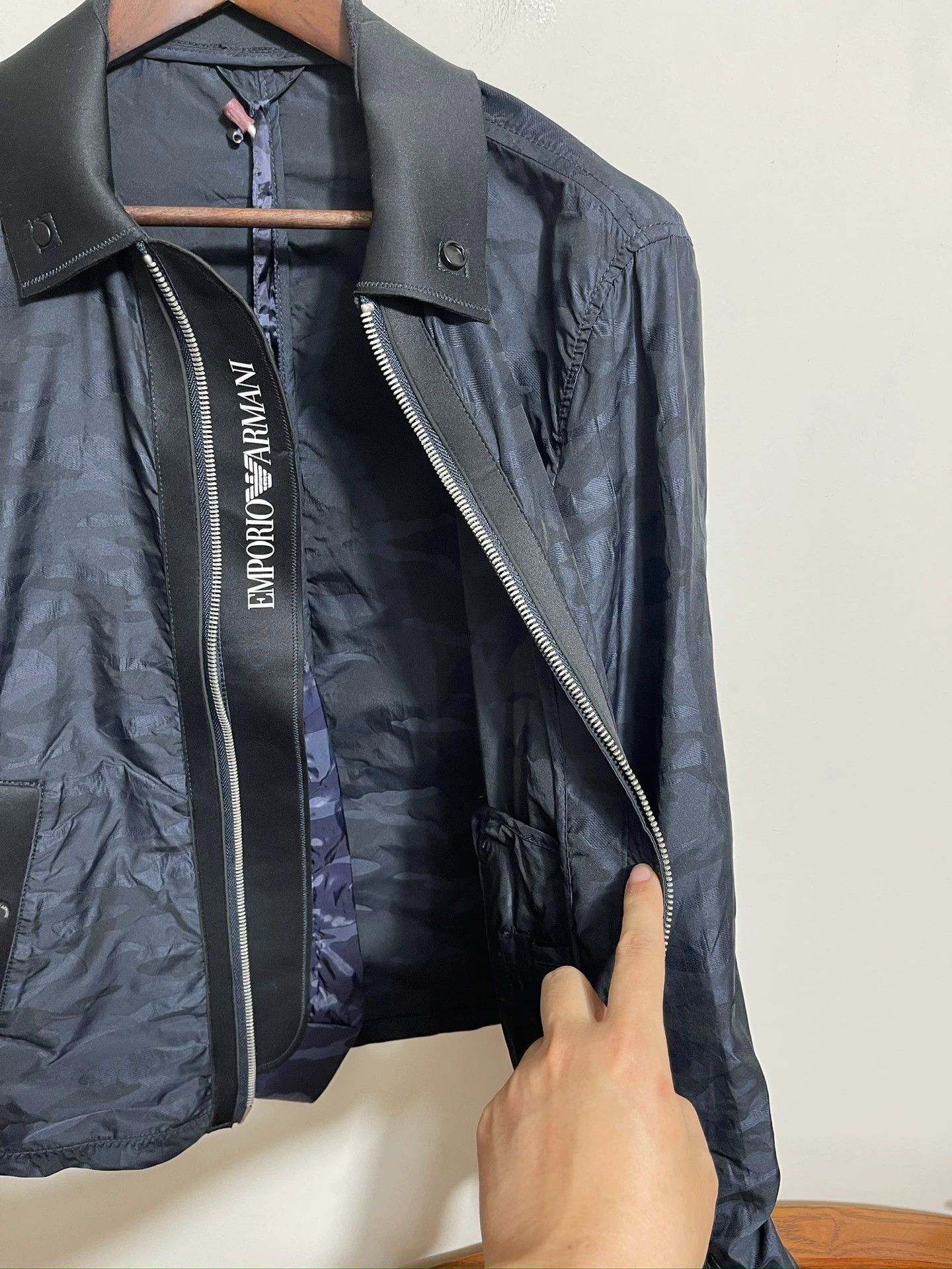 Emporio Armani Emporio Armani Camo Jacket L Size US L / EU 52-54 / 3 - 6 Thumbnail