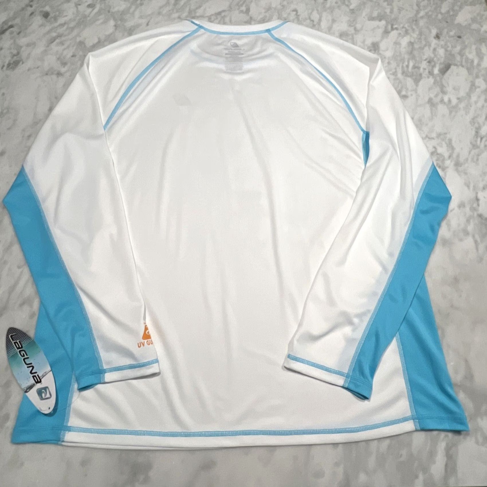 Vintage Laguna Sun Protection Shirt Men’s 2XL Long Sleeve Quick Dry NWT Beach White Polyester Pullover Casual Activewear Mens Size US XXL / EU 58 / 5 - 4 Thumbnail