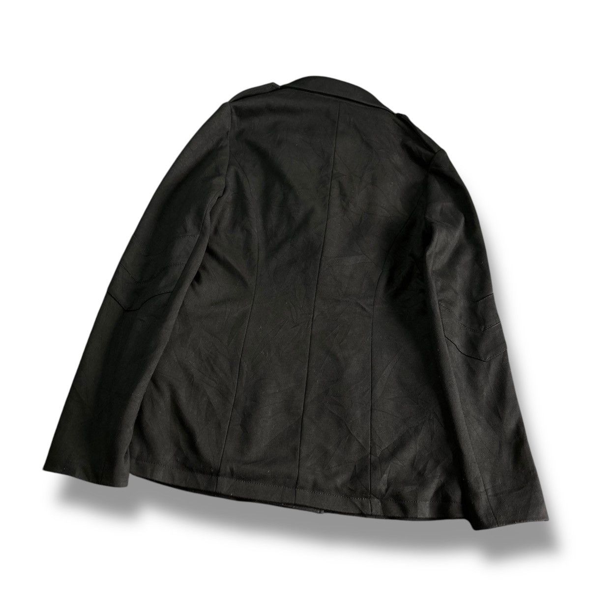 If Six Was Nine × Japanese Brand × Le Grande Bleu (L.G.B.) 🇯🇵 SPIRAL GIRL MULTIPOCKET PUNK GOTHIC HEAVY COAT JACKET Size M / US 6-8 / IT 42-44 - 7 Thumbnail