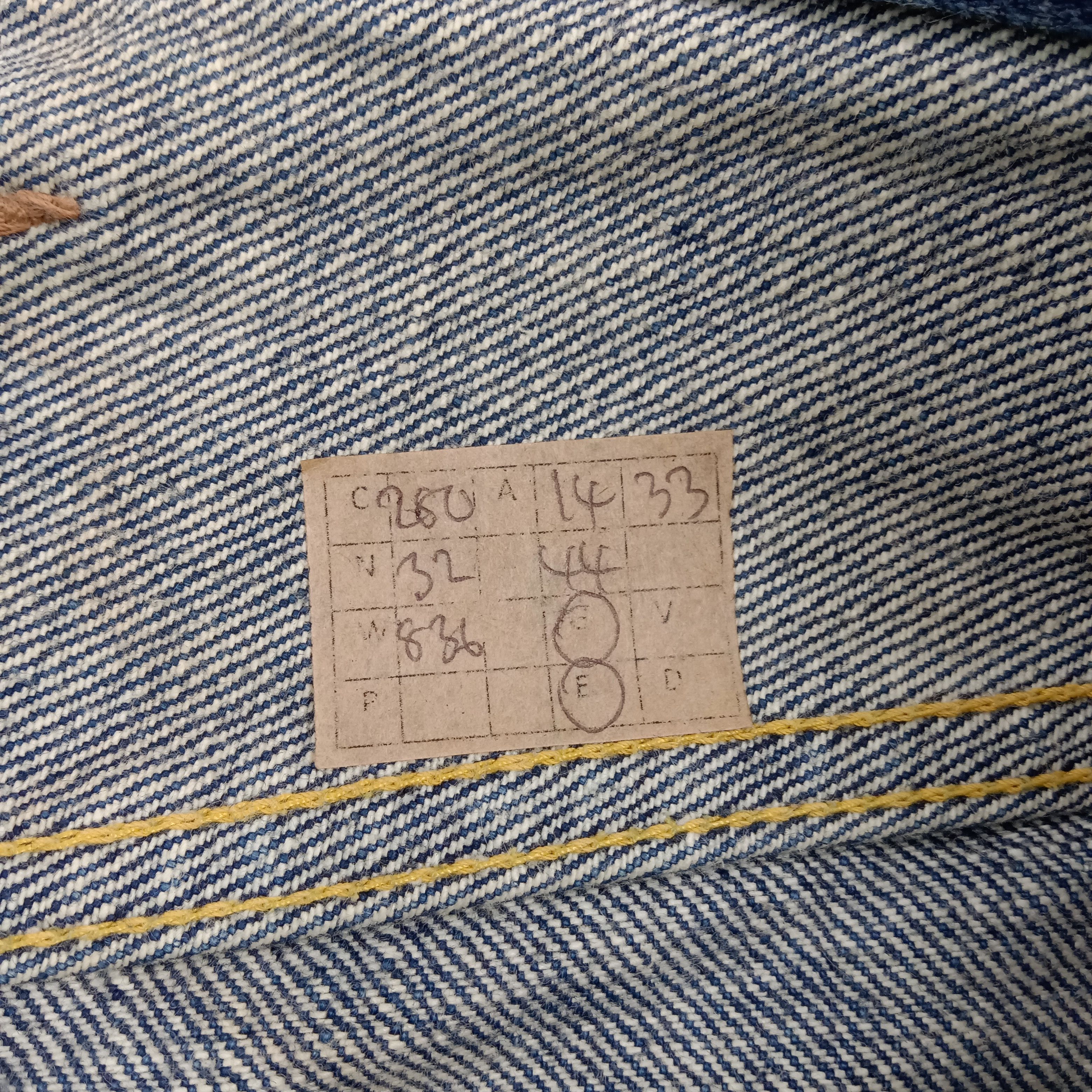 Evisu EVIS Japanese Selvedge Custom Diacock Jeans C280N32 Size US 29 - 15 Thumbnail