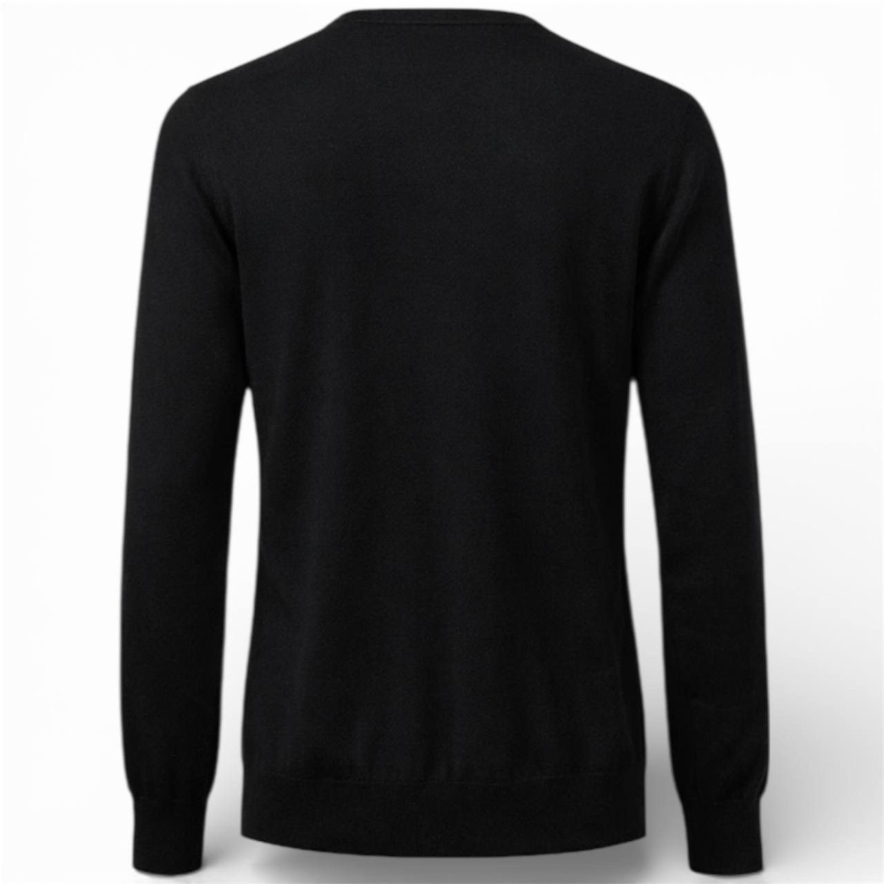 Katharine Hamnett London KATHARINE HAMNETT WOOL V-NECK CLASSIC MENS JUMPER SWEATER XL Size US XL / EU 56 / 4 - 2 Thumbnail