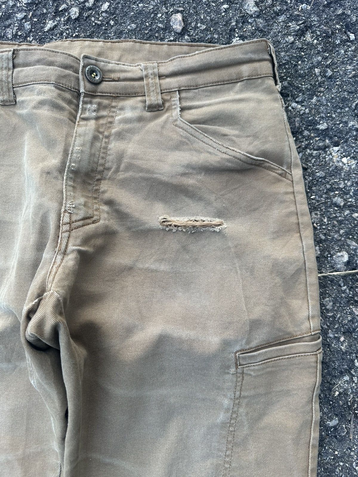 Japanese Brand Cargo Pants Field Core Japanese Branded Distressed Style Size US 29 - 5 Thumbnail